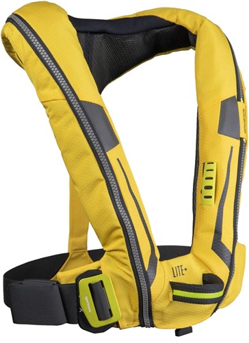 Spinlock Deckvest lite+ 170N geel, harnas