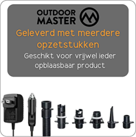 Outdoor Master Whale Accu SUP Pomp 16psi-3