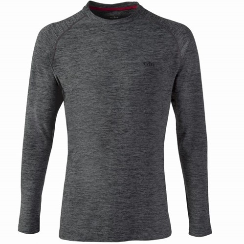 Gill Men's L/S Crew Neck Ash Melange S
