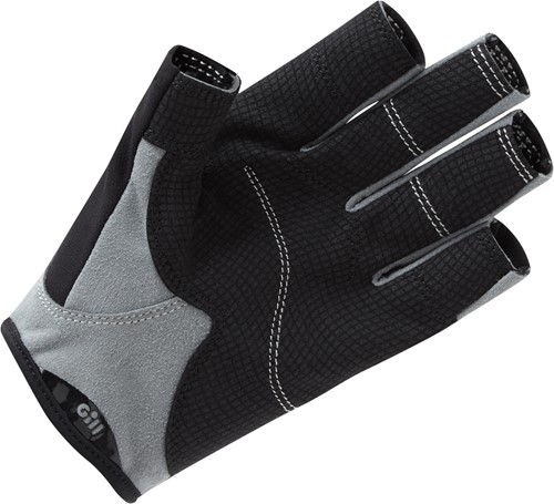 Gill Deckhand Gloves (Short Finger) Black S-2