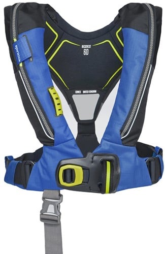 Spinlock Deckvest 6D 170N pacific blauw