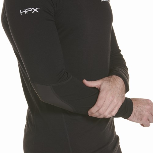 Musto Hpx Merino Bl Ls Top Black S-3