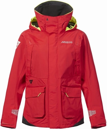 Musto W Br1 Channel Jkt True Red 14
