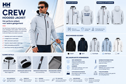 Helly Hansen Crew Hooded Jacket - Team Edition
