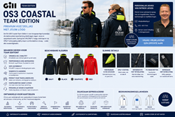 Gill OS3 Coastal Jacket - Team Edition