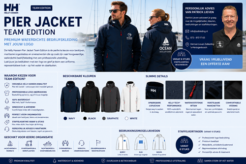 Helly Hansen Pier 4.0 Zeiljas Team Edition