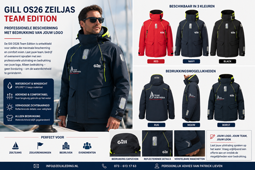 Gill OS2 Offshore Jacket - Team Edition