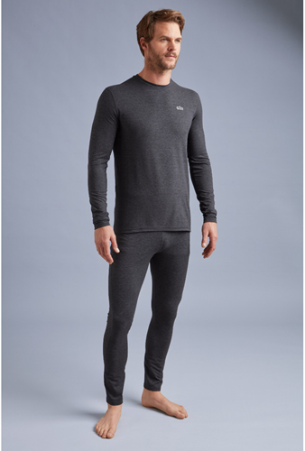 Gill Base Layer Leggings Navy Melange M-3