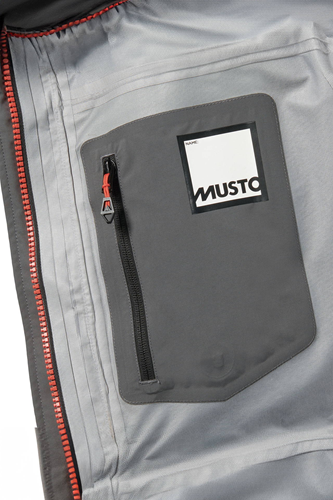 Musto BR3 jas heren Charcoal