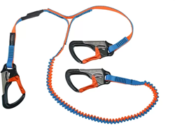 Spinlock Veiligheidslijn performance 16 mm, 3 haken