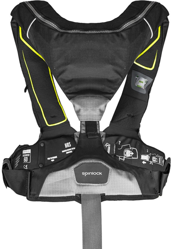 Spinlock Deckvest 6D 170N, steenkool grijs, QR-2