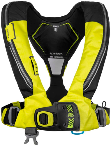 Spinlock Deckvest 6D 170N, citrus geel, quick release