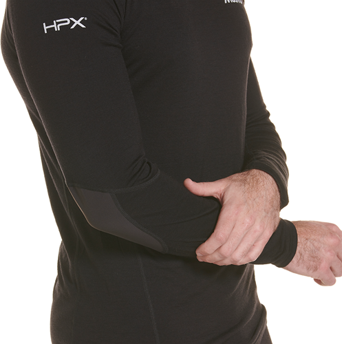 Musto Hpx Merino Bl Ls Top Black L-2
