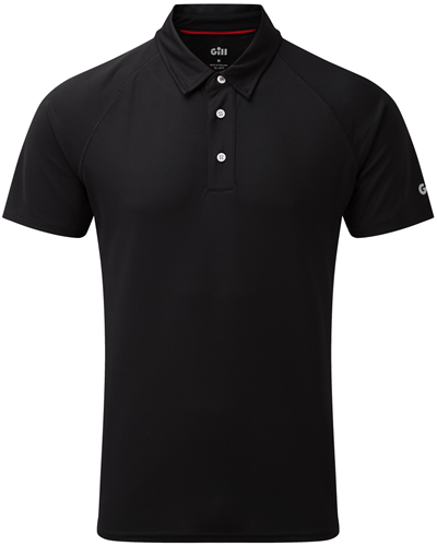 Gill Men's UV Tec Polo Black 3XL