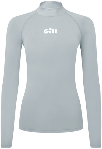 Gill Women's ZenZero Rash Vest Light Grey 10