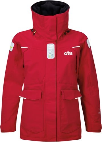 Gill Women's Offshore Jacket Red 14