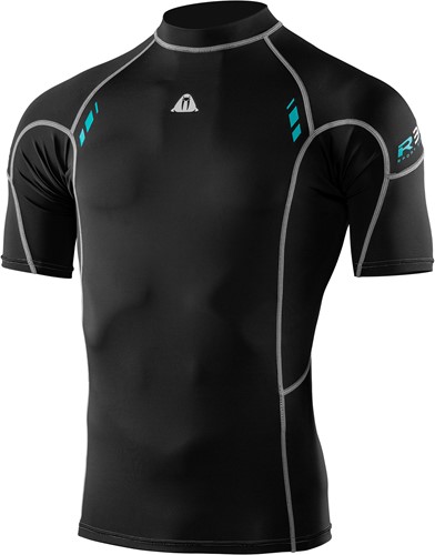 R30 Rash Guard Short Sleeve Men L-XL
