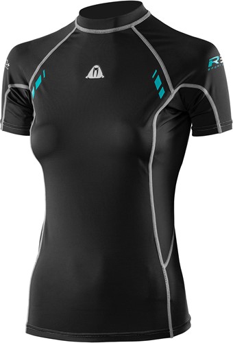 Waterproof R30 Rashguard Korte Mouwen Dames