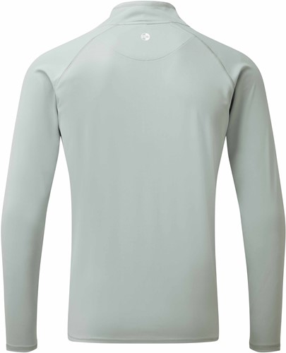 Gill Men's UV Tec Long Sleeve Zip Tee Medium Grey M-3
