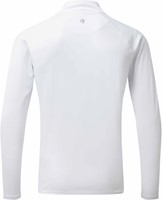 Gill Men's UV Tec Long Sleeve Zip Tee White XS-3