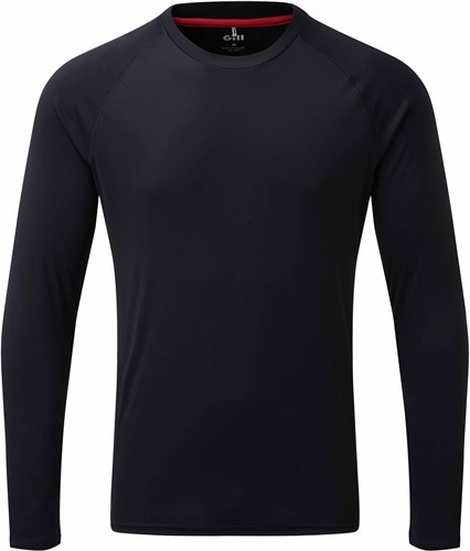 Gill Men's UV Tec Long Sleeve Tee Navy M