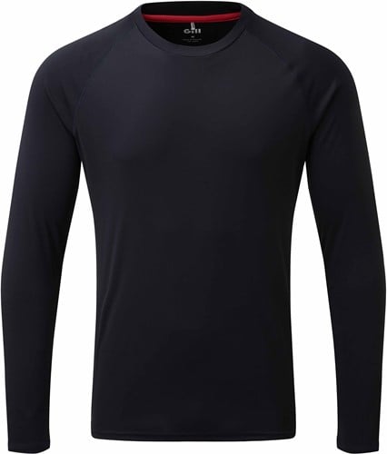 Gill Men's UV Tec Long Sleeve Tee Navy XS