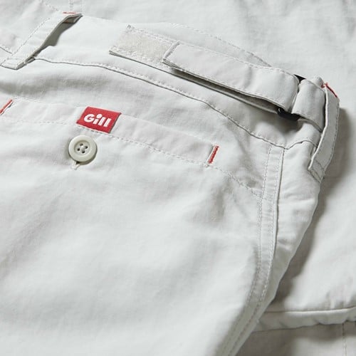 Gill Men's UV Tec Shorts Silver Grey XS-3